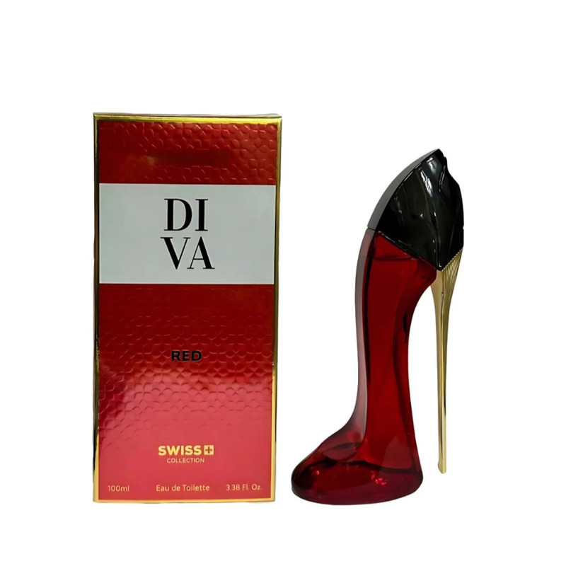 Swiss Collection Diva Red Edt 3.4 Oz