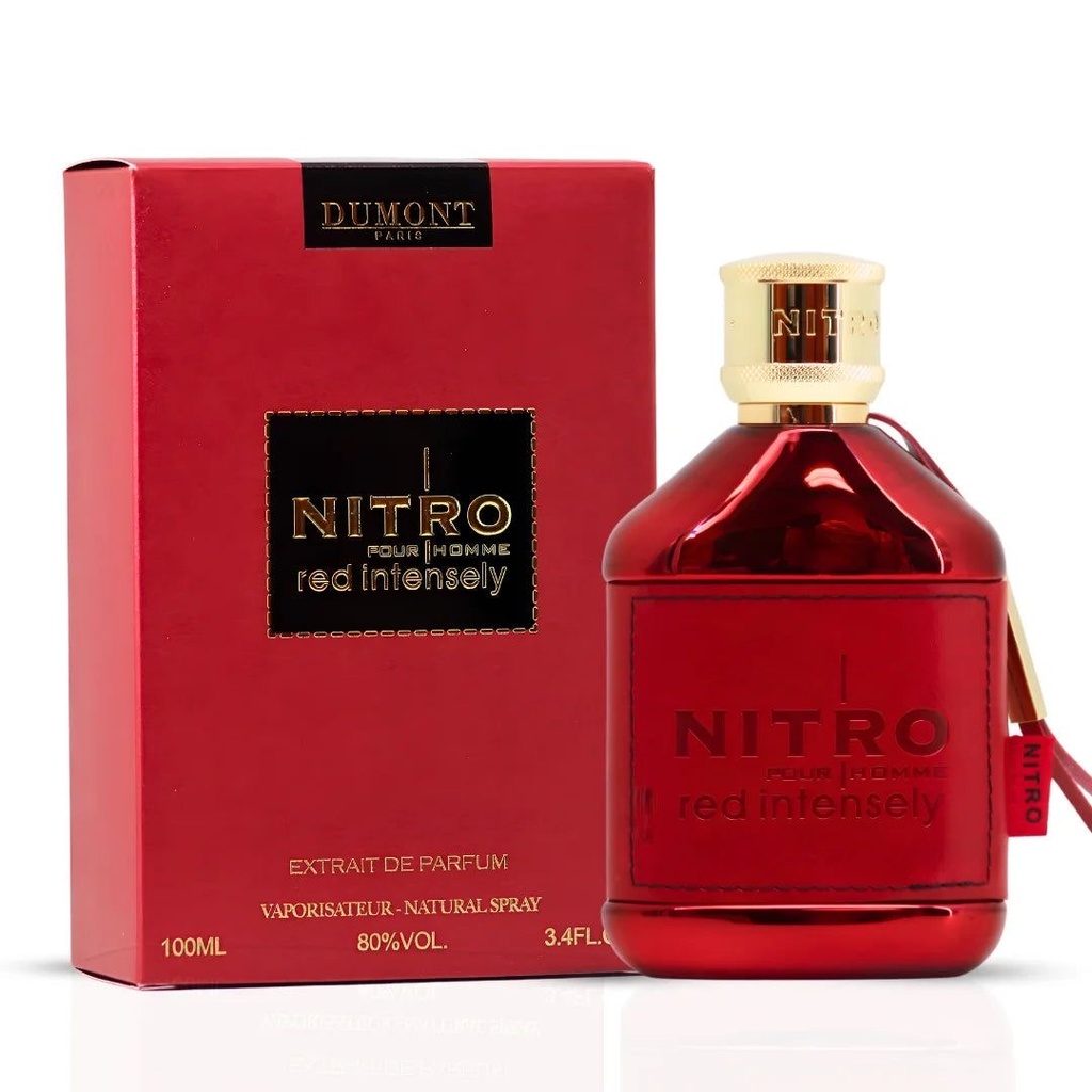 Dumont Nitro Red Intensely Men 3.4 OZ Edp Sp