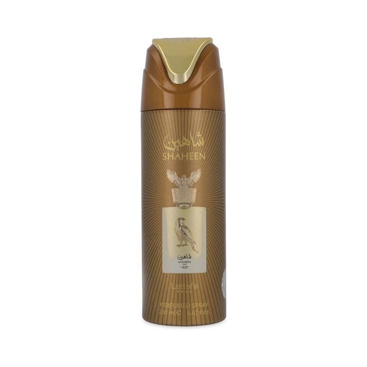 Body Spray Lattafa Shaheen Gold Unisex 6.7 Oz 