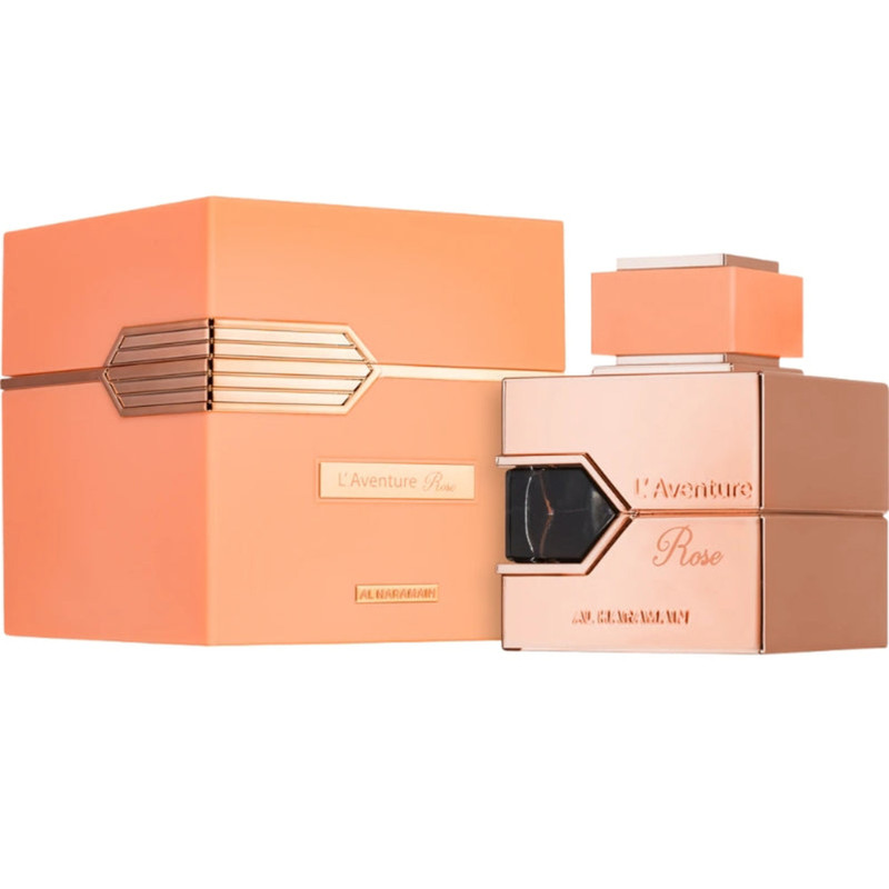 Al Haramain L`Aventure Rose Edp 3.4 Oz