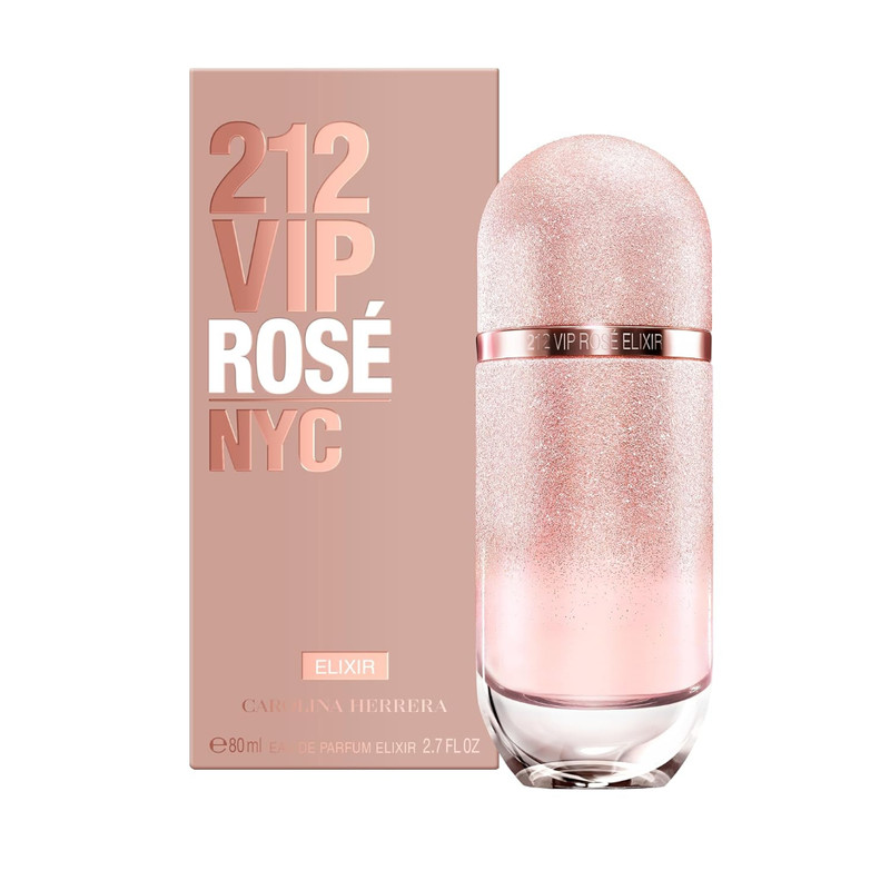 Carolina Herrera 212 Vip Rose Elixir Women 2.7 Oz Edp Sp