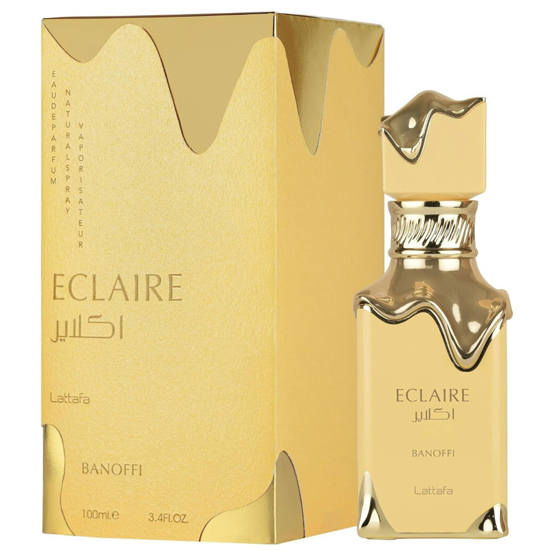 Lattafa Eclaire Banoffi Unisex 3.4 Oz Edp Sp
