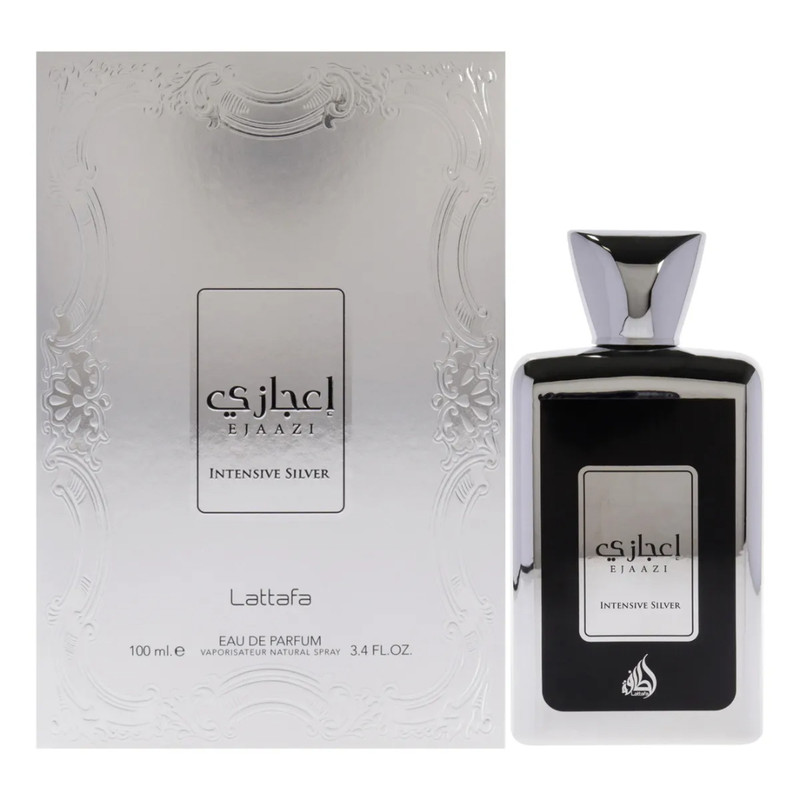 Lattafa Ejaazi Intensive Silver Unisex  3.4 Oz Edp Sp