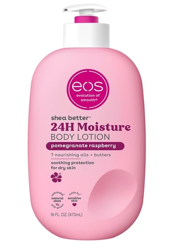 Eos Shea Better Body Lotion Pomegranate Raspberry 16 Oz