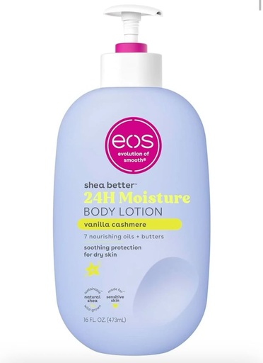 Eos Shea Better Body Lotion Vanilla Cashmere 16 Oz
