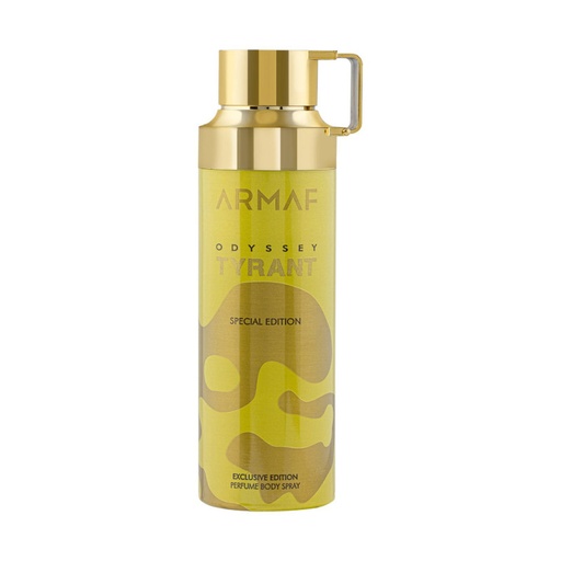 Body Spray Armaf Odyssey Tyrant Men 6.8 Oz