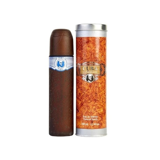 Cuba Cuba Blue Men Edt 3.4 Oz