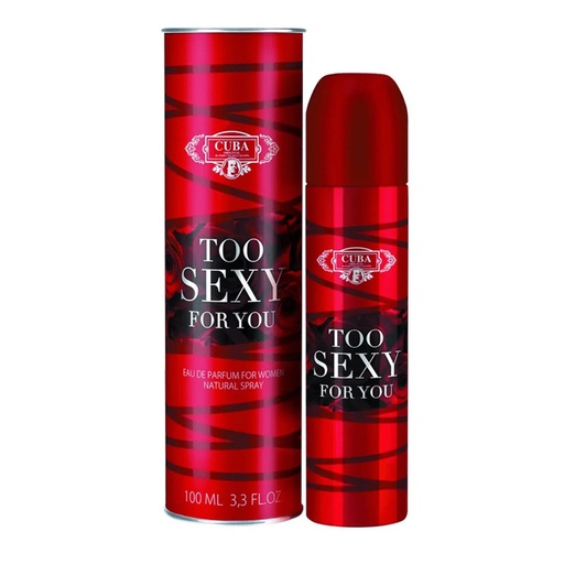 Cuba Too Seexy Women Edt 3.4 Oz